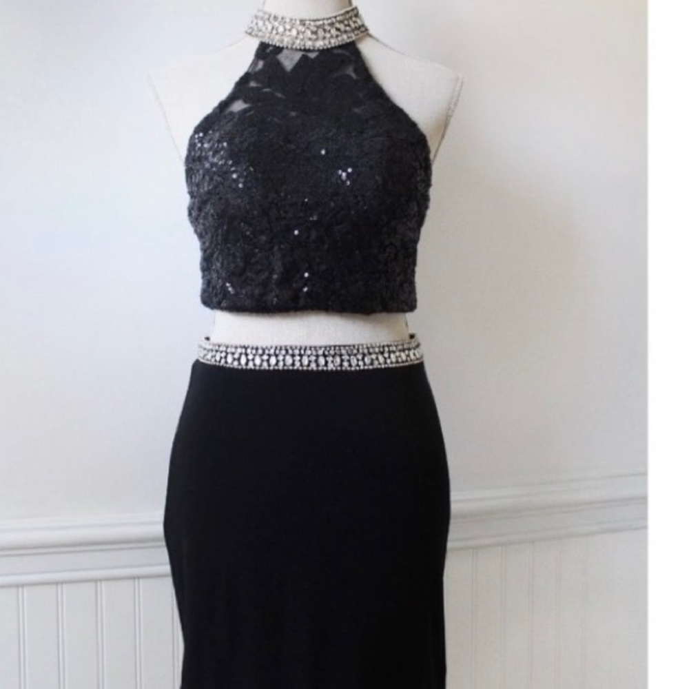 Two Piece Homecoming Dress